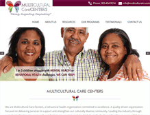 Tablet Screenshot of multiculturalcc.com